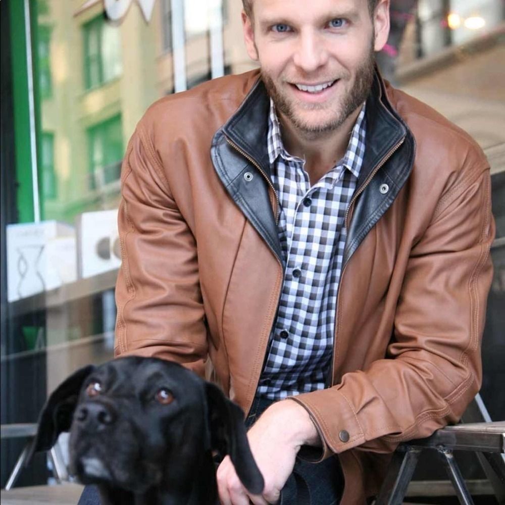 M&R Moda in‎ Pelle Firenze Italian leather jacket